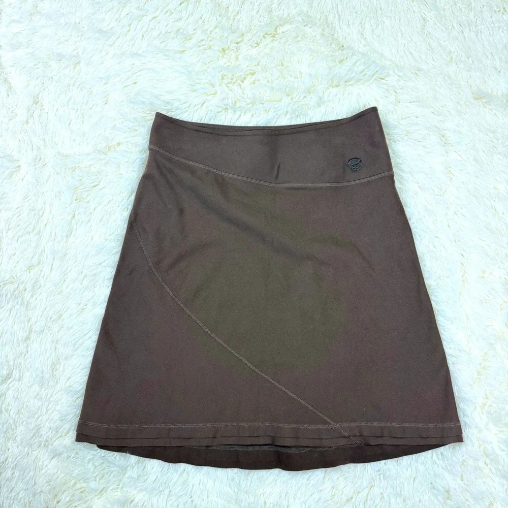 Mountain Hardwear Skirt Chocolate Brown Womens Small Active Athletic Gorpcore